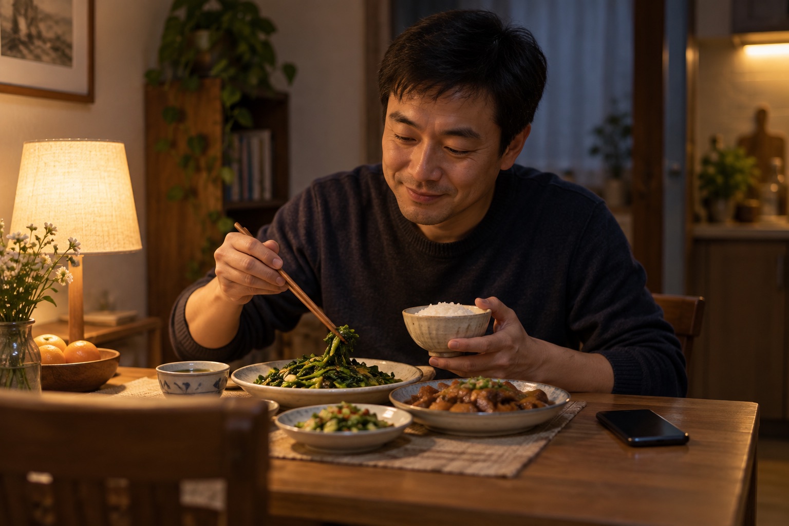 建议大家吃饭的时候都不要玩手机