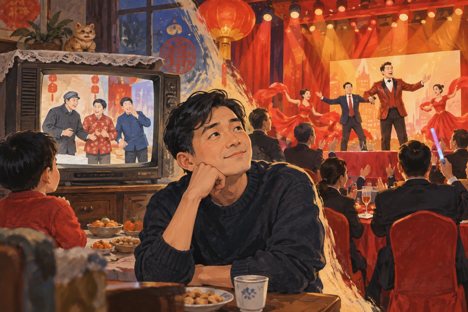 年会正在春晚化